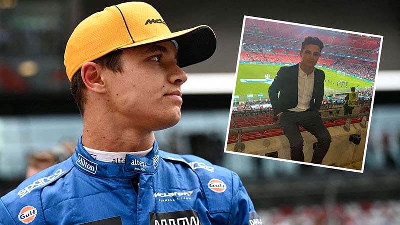 F1 Star Lando Norris Mugged Outside Wembley After Euro 2020 Final 