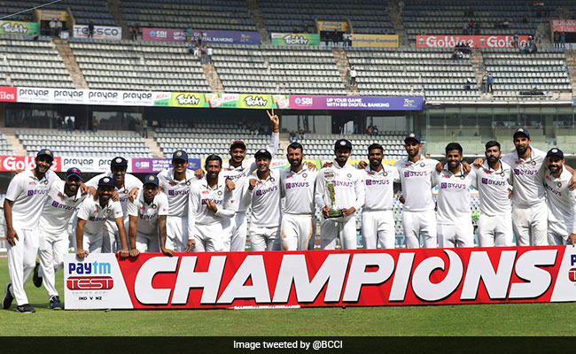 India became number one again after winning the series from NZ