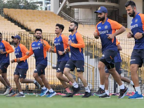 India vs England: Indian team undergoes first training session