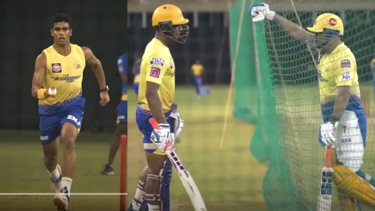 IPL 2022: Rajvardhan Hangargekar gets tips from MS Dhoni, Watch Video