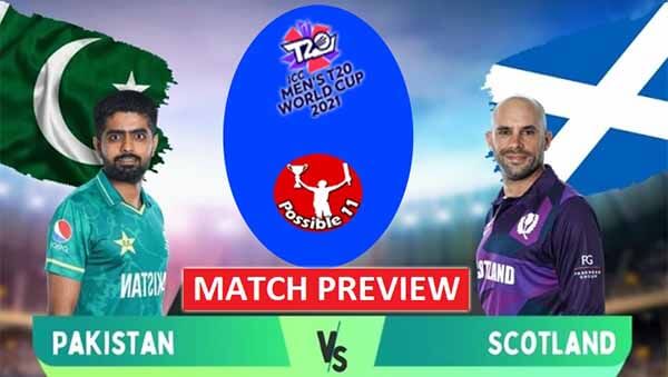 PAK vs SCO Match Preview, Today Match Prediction T20 World Cup 2021