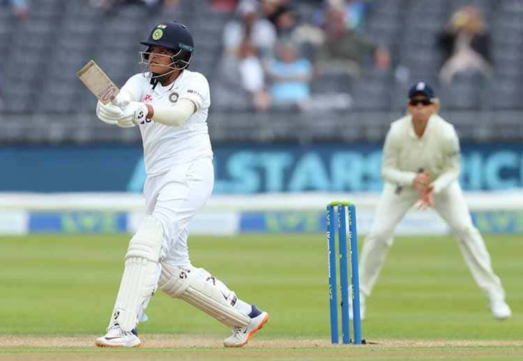 Youngest Woman To Hit Two Half-Centuries In Debut Test