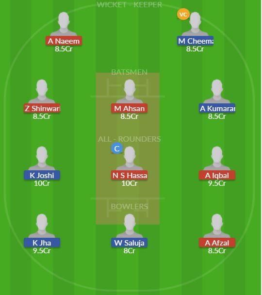 Dream11 SL Team