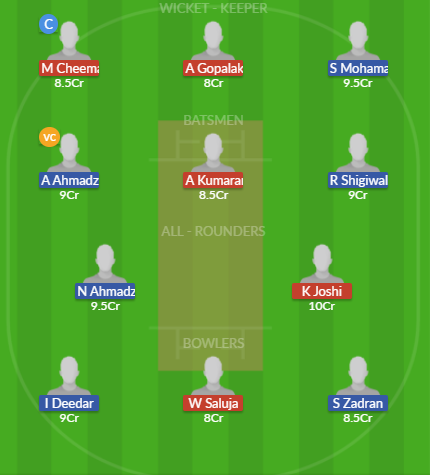 Dream11 SL Team