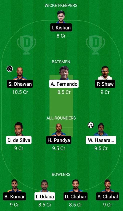 Dream11 SL Team