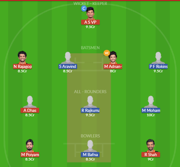 Dream11 SL Team