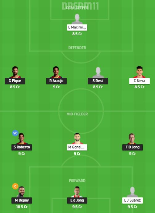 Dream11 SL Team