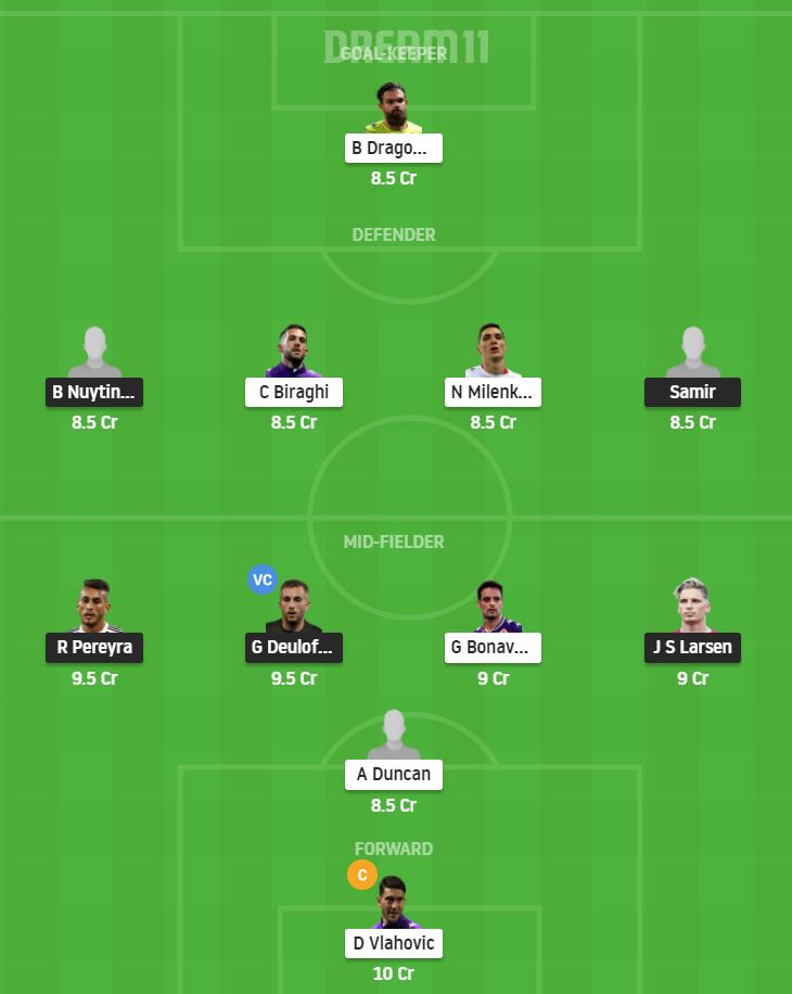 Dream11 SL Team