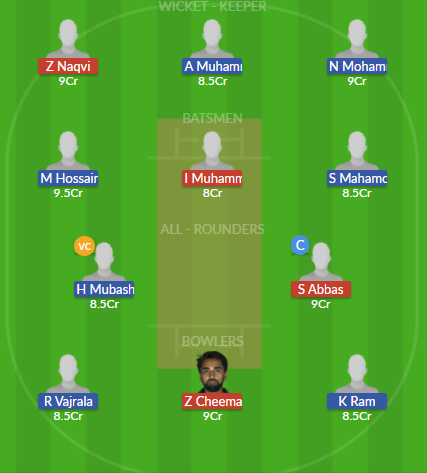 Dream11 SL Team