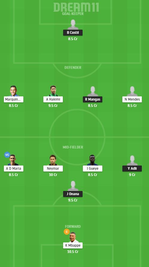 Dream11 SL Team