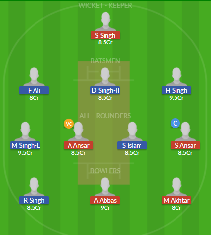 Dream11 SL Team