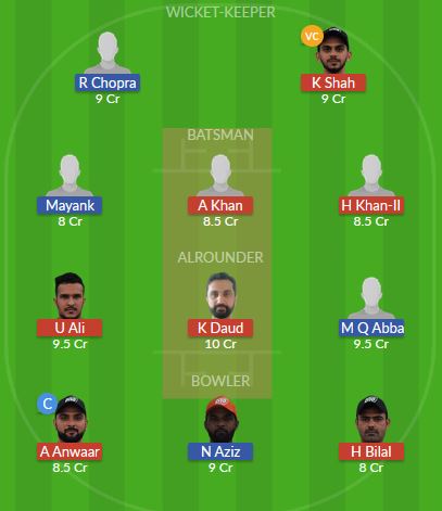 Dream11 SL Team