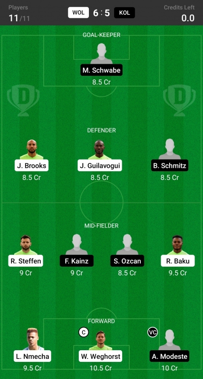 Dream11 SL Team