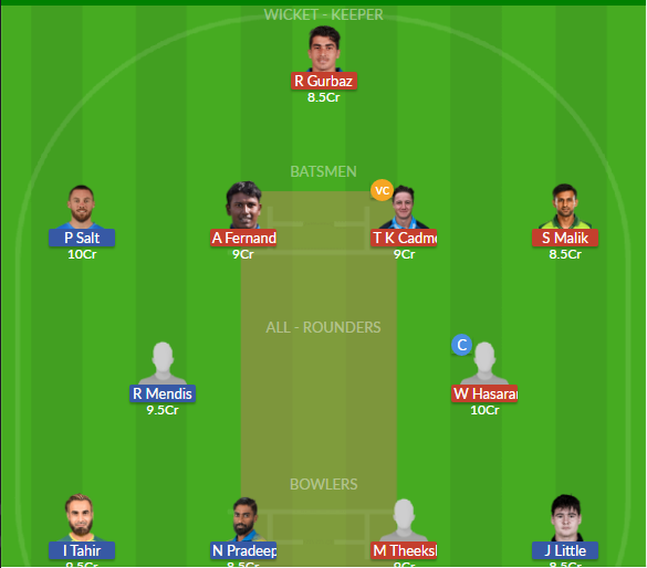 Dream11 SL Team