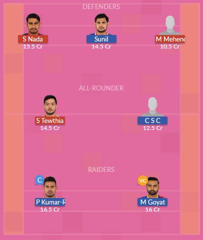 Dream11 SL Team