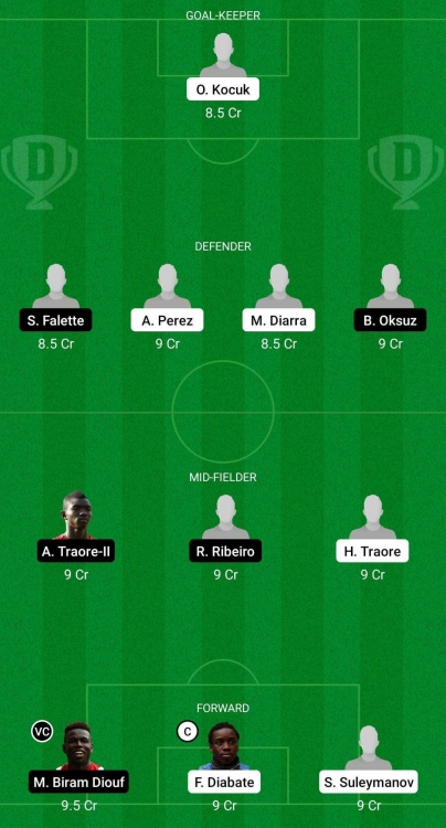 Dream11 SL Team