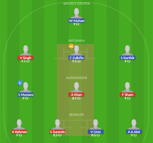 Dream11 SL Team