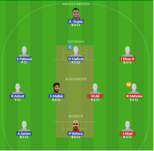 Dream11 SL Team