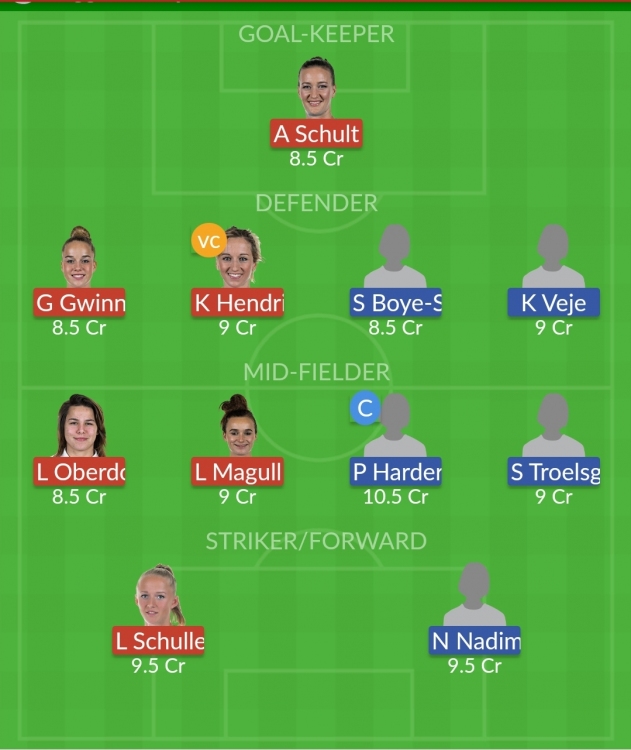 Dream11 SL Team