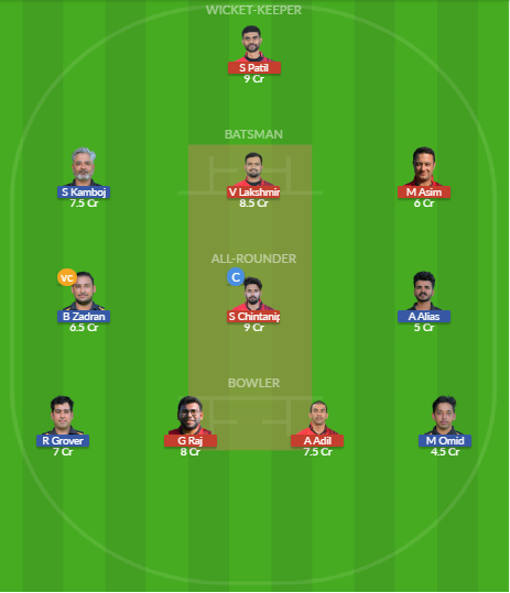 BCA vs RCD Dream11 SL Team