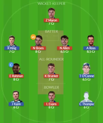 ACT vs ASA Dream11 SL Team