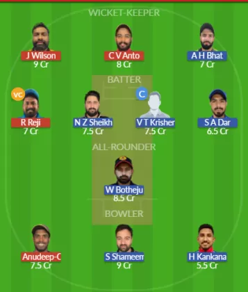 AEC vs FEK Dream11 SL Team
