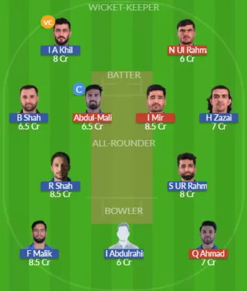 AM vs SG Dream11 SL Team