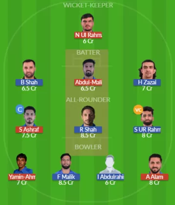 AM vs SG Dream11 SL Team