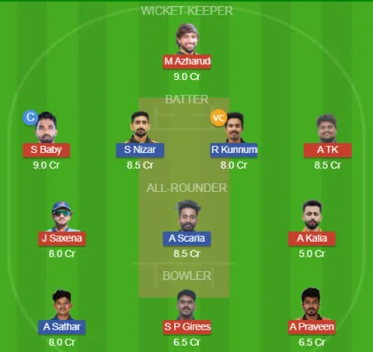 AP vs CG SL Team