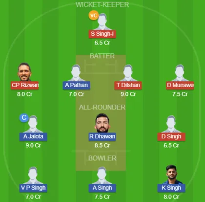 ASS vs IR SL Team