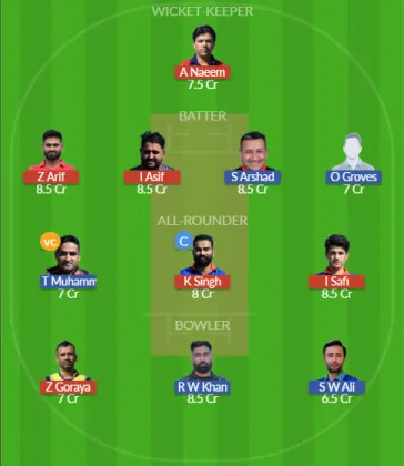 AUT vs SVN SL Team