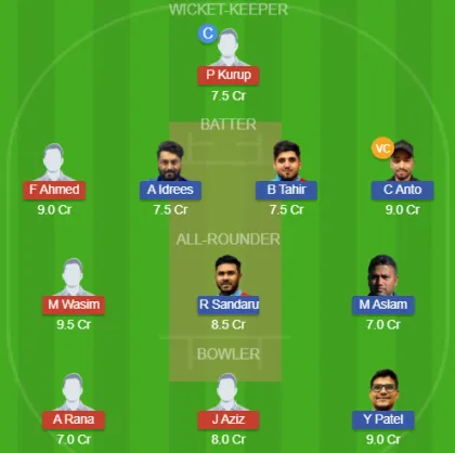 BAH vs KUW SL Team