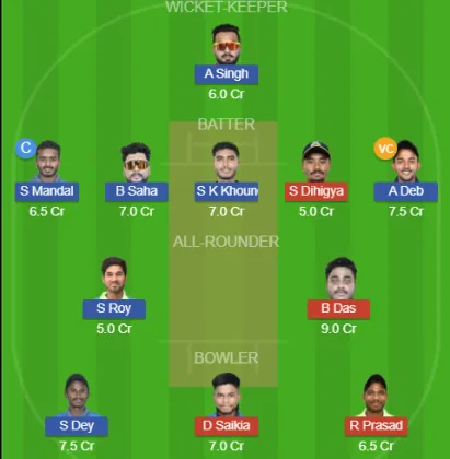 BB vs BL SL Team