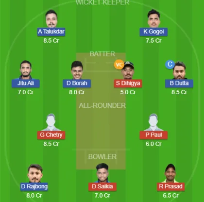 BB vs NR SL Team