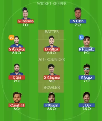 Dream11 SL Team
