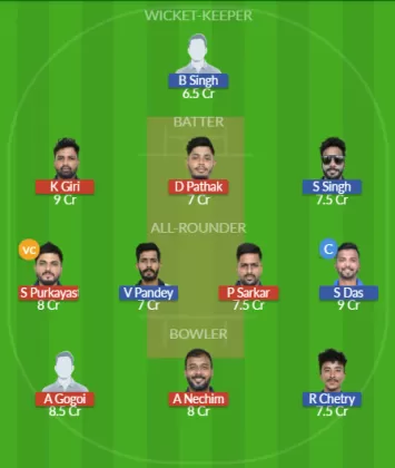 BCC vs CCC Dream11 SL Team