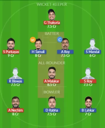 BCC vs NBC Dream11 SL Team