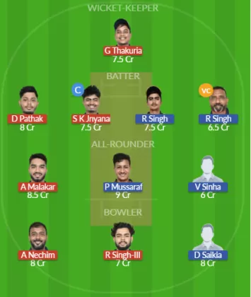 BCC vs NYC Dream11 SL Team