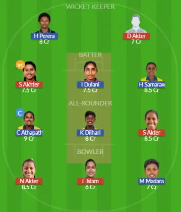 BD-W vs SL-W SL Team