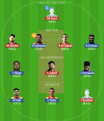 BEL vs ROM SL Team