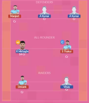 Dream11 SL Team