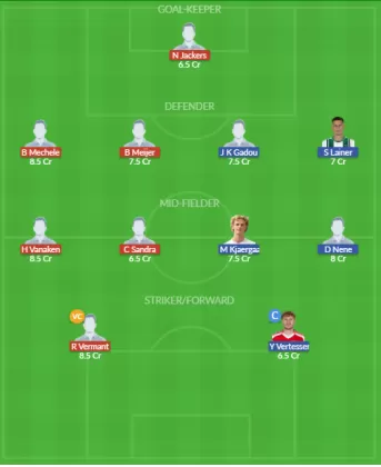 BRU vs SLZ Dream11 SL Team