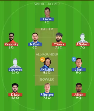 CAN vs NAM SL Team