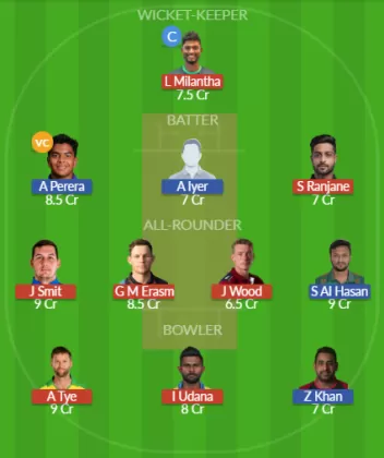 Dream11 SL Team
