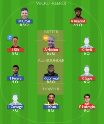CBS vs FLI Dream11 SL Team