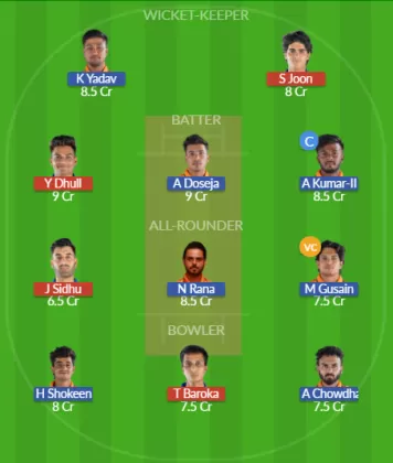 CDK vs WDL SL Team