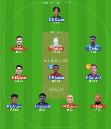 CK vs INA SL Team