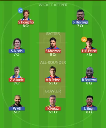 CRO vs CYP Dream11 SL Team
