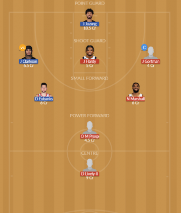 DAL vs UTA Dream11 SL Team