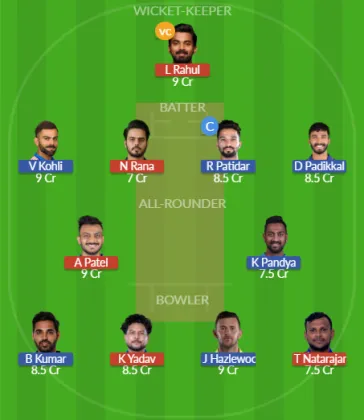 Dream11 SL Team
